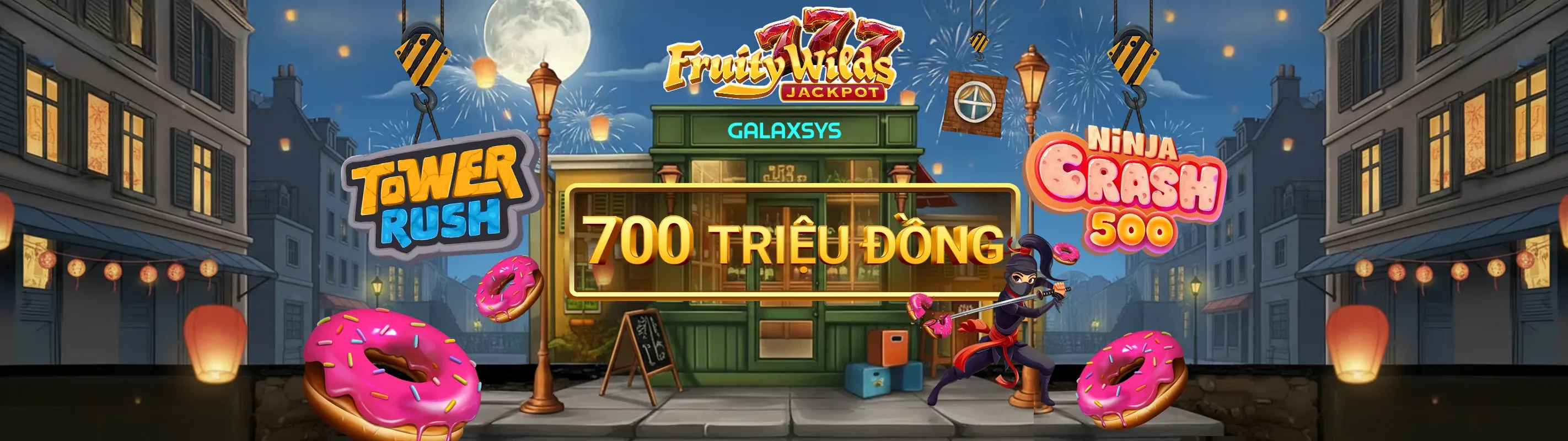Hình ảnh game nổ hũ Tha Ku Casino với jackpot lớn và hiệu ứng ánh sáng rực rỡ